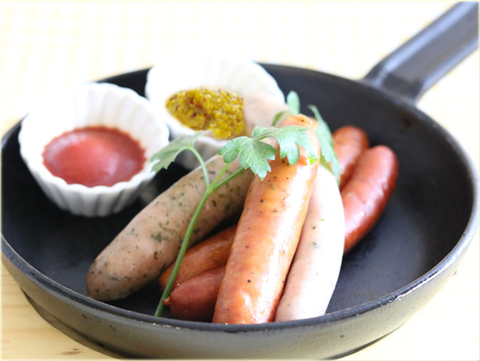 ウインナー盛り合わせ